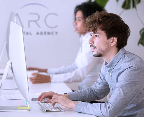 Pixel & Byte developers building a website in Leeds